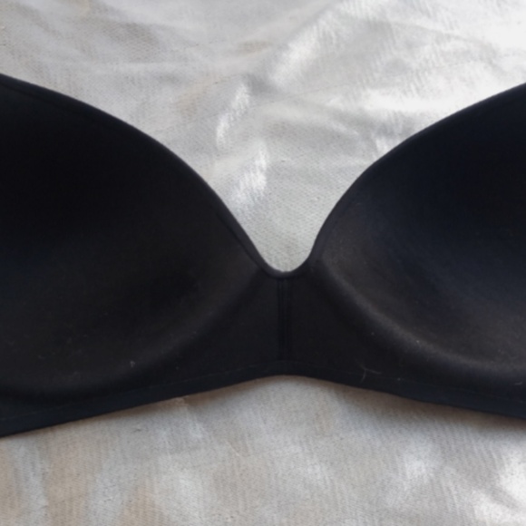 Victoria's Secret Incredible padded bra set black/purple sz32D wireless NWOT - Picture 2 of 5